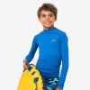Tee Shirt Anti Uv Enfant Manches Longues Bleu