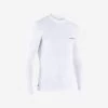 Tee Shirt Anti UV Surf Top 100 Manches Longues Homme Blanc -Meilleur Surf Magasin tee shirt anti uv surf top 100 manches longues homme blanc