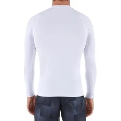 Tee Shirt Anti UV Surf Top 100 Manches Longues Homme Blanc -Meilleur Surf Magasin tee shirt anti uv surf top 100 manches longues homme blanc 3
