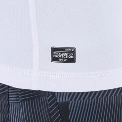 Tee Shirt Anti UV Surf Top 100 Manches Longues Homme Blanc -Meilleur Surf Magasin tee shirt anti uv surf top 100 manches longues homme blanc 4