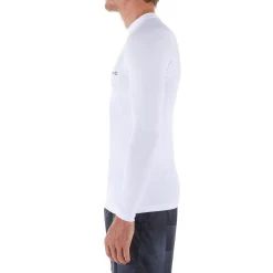 Tee Shirt Anti UV Surf Top 100 Manches Longues Homme Blanc -Meilleur Surf Magasin tee shirt anti uv surf top 100 manches longues homme blanc 6