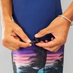 Tee Shirt Anti Uv Surf Top 500 Manches Courtes Homme Bleu -Meilleur Surf Magasin tee shirt anti uv surf top 500 manches courtes homme bleu 5