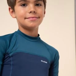 Top Solaire Garçon Manche Courte Bleu Marine Et Pétrole -Meilleur Surf Magasin top solaire garcon manche courte bleu marine et petrole 2