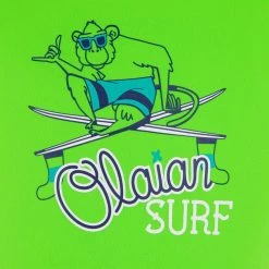 Water Tee Shirt Anti UV Surf Enfant Vert Imprimé -Meilleur Surf Magasin water tee shirt anti uv surf enfant vert imprime 2