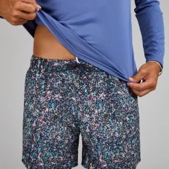 WATER TEE SHIRT Top Anti UV Surf Manches Longues Homme Blue -Meilleur Surf Magasin water tee shirt top anti uv surf manches longues homme blue 3